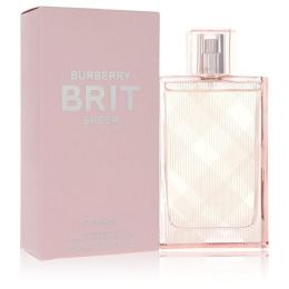 Burberry Brit Sheer Eau De Toilette Spray 3.4 Oz For Women