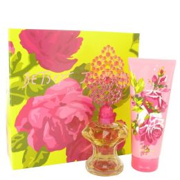 Betsey Johnson Gift Set - 3.4 Oz Eau De Parfum Spray + 6.7 Oz Body Lotion -- For Women