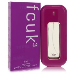 Fcuk 3 Eau De Toilette Spray 3.4 Oz For Women