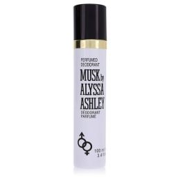 Alyssa Ashley Musk Deodorant Spray 3.4 Oz For Women
