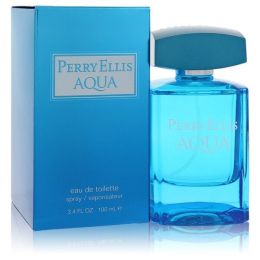 Perry Ellis Aqua Eau De Toilette Spray 3.4 Oz For Men