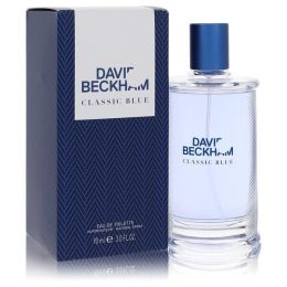 David Beckham Classic Blue Eau De Toilette Spray 3 Oz For Men