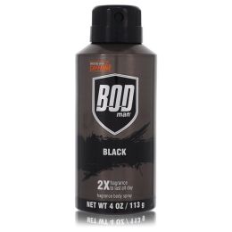 Bod Man Black Body Spray 4 Oz For Men