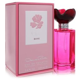 Oscar Rose Eau De Toilette Spray 3.4 Oz For Women