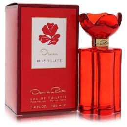 Oscar Ruby Velvet Eau De Toilette Spray 3.4 Oz For Women