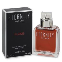 Eternity Flame Eau De Toilette Spray 3.4 Oz For Men