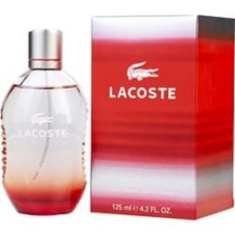 Lacoste Red Style In Play By Lacoste Edt Spray 4.2 Oz For Men