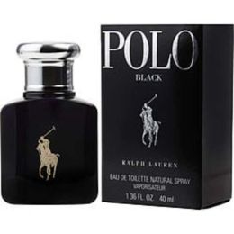 Polo Black By Ralph Lauren Edt Spray 1.3 Oz For Men