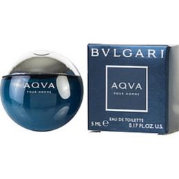 Bvlgari Aqua By Bvlgari Edt 0.17 Oz Mini For Men