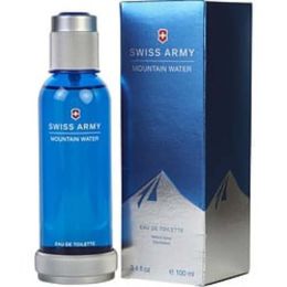 Swiss Army Mountain Water By Victorinox Edt Spray 3.4 Oz For Men