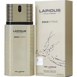Lapidus Pour Homme Gold Extreme By Ted Lapidus Edt Spray 3.3 Oz For Men