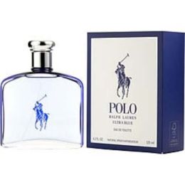 Polo Ultra Blue By Ralph Lauren Edt Spray 4.2 Oz For Men