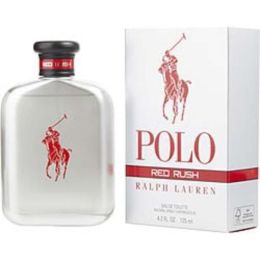Polo Red Rush By Ralph Lauren Edt Spray 4.2 Oz For Men