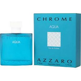 Chrome Aqua By Azzaro Edt Spray 1.7 Oz For Men