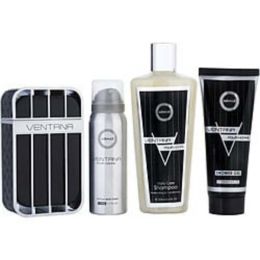 Armaf Ventana By Armaf Eau De Parfum Spray 3.4 Oz & Shower Gel 3.4 Oz & Shampoo 8.4 Oz & Body Spray 1.7 Oz For Men