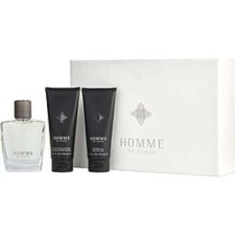 Usher Homme By Usher Edt Spray 3.4 Oz & Aftershave Soother 3.4 Oz & Shower Gel 3.4 Oz For Men