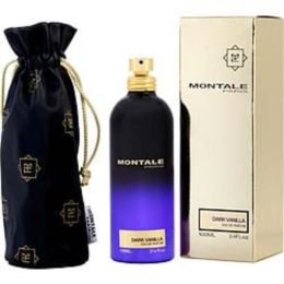 Montale Paris Dark Vanilla By Montale Eau De Parfum Spray 3.4 Oz For Women