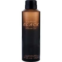 Kenneth Cole Copper Black By Kenneth Cole Body Spray 6 Oz For Men