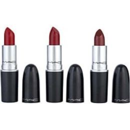 Mac By Make-up Artist Cosmetics Lipstick X 3 Travel Exclusive: Cockney + Lady Bug + Fresh Moroccan For Women