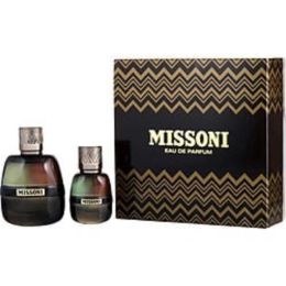 Missoni By Missoni Eau De Parfum Spray 3.4 Oz & Eau De Parfum Spray 1 Oz For Men