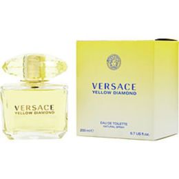 Versace Yellow Diamond By Gianni Versace Edt Spray 6.7 Oz (new Packaging) For Women