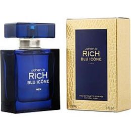 Johan B Rich Blue Icone By Johan B Edt Spray 3.0 Oz For Men