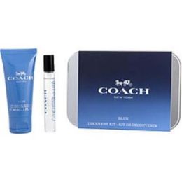 Coach Blue By Coach Edt 0.25 Oz Mini & Shower Gel 1 Oz For Men