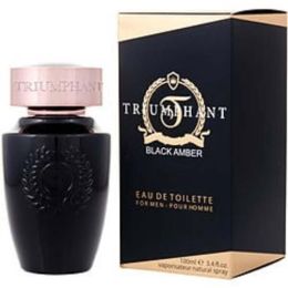 Triumphant Black Amber By Triumphant Edt Spray 3.4 Oz For Men