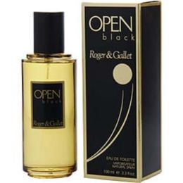 Open Black By Roger & Gallet Edt Spray 3.3 Oz (new Packaging) For Men