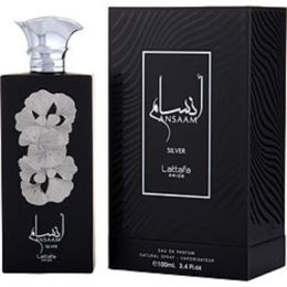 Lattafa Pride Ansaam Silver By Lattafa Eau De Parfum Spray 3.4 Oz For Anyone