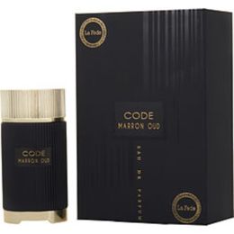 Code Marron Oud By Khadlaj Eau De Parfum Spray 3.4 Oz For Men