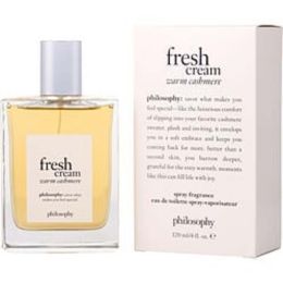 Philosophy Fresh Cream Warm Cashmere By Philosophy Edt Spray 4 Oz For Women