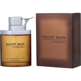 Yacht Man Legend By Myrurgia Edt Spray 3.4 Oz For Men