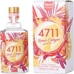4711 Remix Cologne By 4711 Eau De Cologne Spray 3.4 Oz (2022 Grapefruit Limited Edition) For Anyone