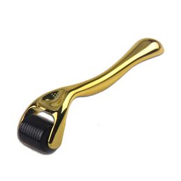 540 Roller Gold Handle Titanium Stainless Steel Import Beauty Instrument Pack (Option: )