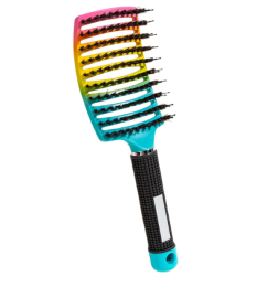 Bristle Fluffy Shaping Hollow Comb (Option: )