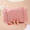 Waterproof Women Makeup Bag Foldable Toiletries Organizer Separable Cosmetic Bag For Girls Makeup Cases Outdoor Travel Storage